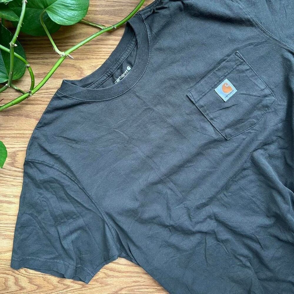 Carhartt Pocket Tee Large Gray